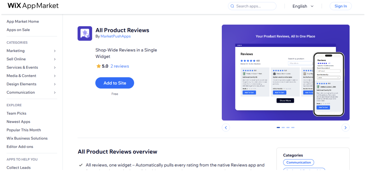 All Product Reviews